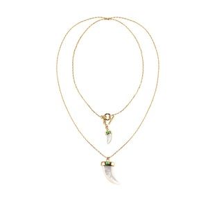 House of Lavande Double Tooth Necklace